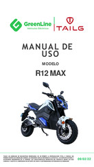 GREENLINE TAILG R12 MAX Manual De Uso