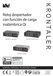 Krontaler 878-2021-01 Manual Original De Instrucciones