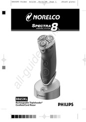 Philips Norelco Spectra 8865XL Manual Del Usuario