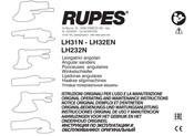 Rupes LH31N Instrucciones Original De Uso Y Manutención