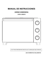 CORBERO CHS G 2020 B Manual De Instrucciones