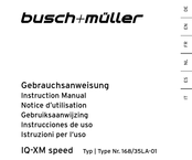 Busch+Müller Lumotec IQ-XM speed Instrucciones De Uso