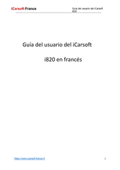 iCarsoft i800 Guia Del Usuario