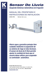 K-Rain 3208-HRS Manual Del Propietario E Instrucciones De Instalación