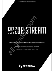 TECshow RAZOR STREAM Sniper 2R Manual De Usuario