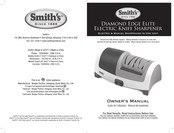 Smith's Diamond Edge Elite 50377 Manual Del Propietário