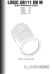 Iluminarc LOGIC AR111 DN M Guía De Referencia Rápida