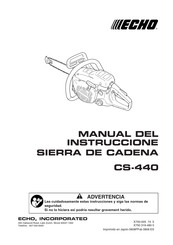 Echo CS-440 Manual De Instrucciones