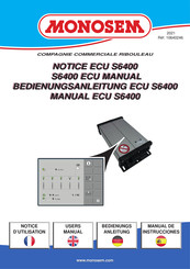 Monosem S6400 Manual