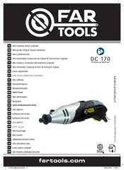 Far Tools DC 170 Traduccion Del Manual De Instrucciones Originale