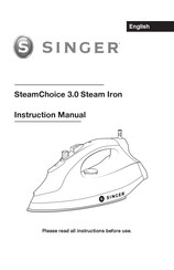 Singer SteamChoice 3.0 Manual De Instrucciones