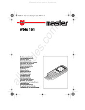 Würth Master WDM 101 Instrucciones Para El Manejo