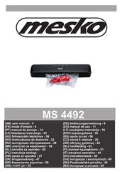 Mesko MS 4492 Manual De Uso