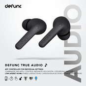 defunc TRUE AUDIO Manual