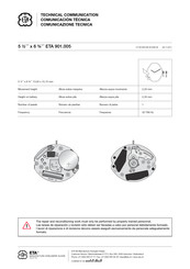 eta 901.005 Manual Del Usuario