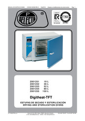 J.P. SELECTA Digitheat-TFT 2001253 Manual De Instrucciones