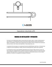 Lakos eJPX-0135 Manual De Instalación Y Operación