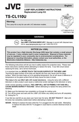 JVC TS-CL110U Instrucciones