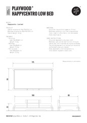 PLAYWOOD Happycentro Instrucciones De Montaje