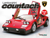 Planeta DeAgostini Altaya MODEL SPACE Lamborghini countach LP 500S Instrucciones De Montaje