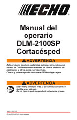 Echo DLM-2100SP Manual Del Operario