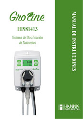 Hanna Instruments Groline HI981413-10 Manual De Instrucciones