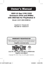 Tripp-Lite U357-1M2-NVMEG2 Manual Del Propietário