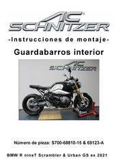 AC Schnitzer S700-68810-15 Instrucciones De Montaje