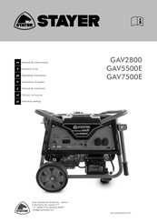 stayer GAV2800 Manual De Instrucciones