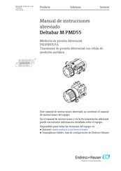 Endress+Hauser Deltabar M PMD55 Manual De Instrucciones Abreviado