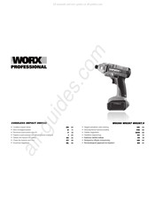 Worx Professional WU287 Traducción De Las Instrucciones Originales