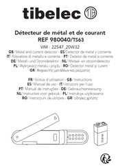 tibelec 980040/TS63 Manual De Uso