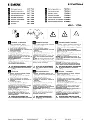 Siemens PICV PN16 Instrucciones De Montaje