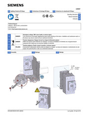 Siemens LEN00D Serie Instructivo