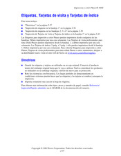 Xerox Phaser 8400 Instrucciones