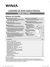 WINIA WLC-17PTBD Serie Manual De Usuario