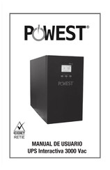 Powest Micronet 3000 Vac Manual De Usuario