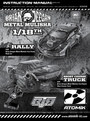 Atomik BRIAN DEEGAN METAL MULISHA FORD FIESTA RALLY 9100 Manual De La Instrucción