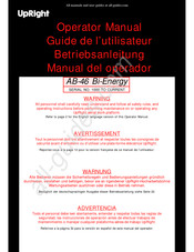 Upright AB-46 Manual Del Operador