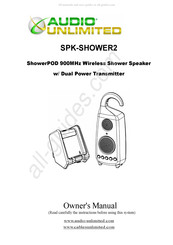 Audio Unlimited SPK-SH0WER2 Manual De Uso