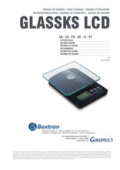 Baxtran GLASSKS LCD Manual De Usuario