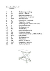 Simon, Evers & Co K 519 988 Instrucciones De Servicio