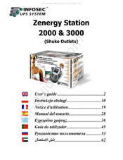 Infosec Ups System Zenergy Station 2000 Manual Del Usuario