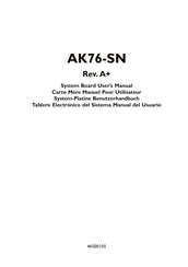 DFI AK76-SN Manual Del Usuario