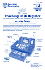 Learning Resources Pretend & Play Electronic Teaching Cash Register Guía De Actividades