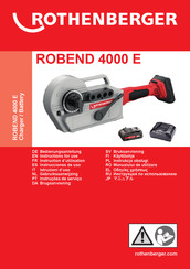 Rothenberger 1200003249 Instrucciones De Uso