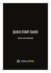 Goalzero Sherpa 100PD Manual Del Usuario