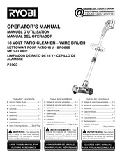 Ryobi P2905 Manual Del Operador