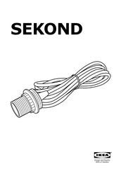 IKEA SEKOND Manual Del Usuario