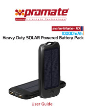 Promate solarMate-10 Instrucciones De Funcionamiento